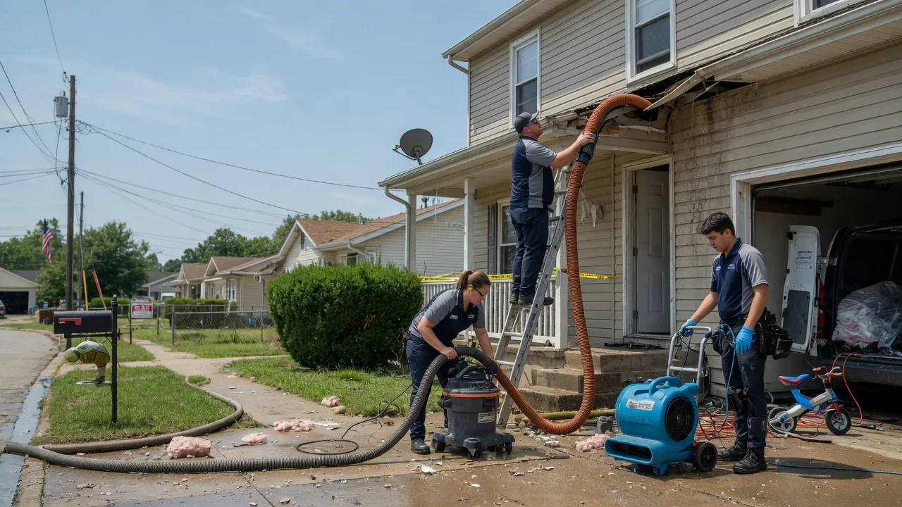 Water Damage Restoration in Mound City, IL near me